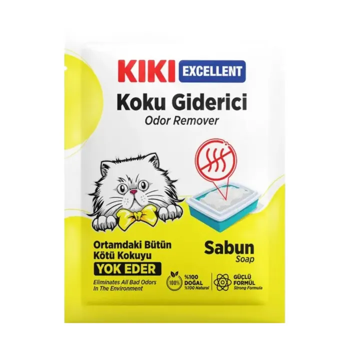 Kiki Excellent Kedi Koku Giderici Sabun Kokulu 25 Gr