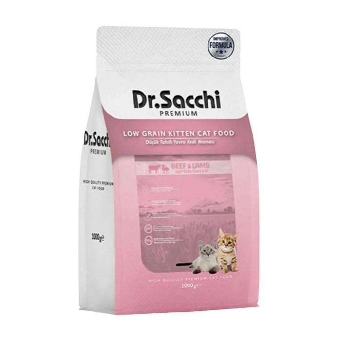 Premium Düşük Tahıllı Yavru Kedi Maması 1 Kg