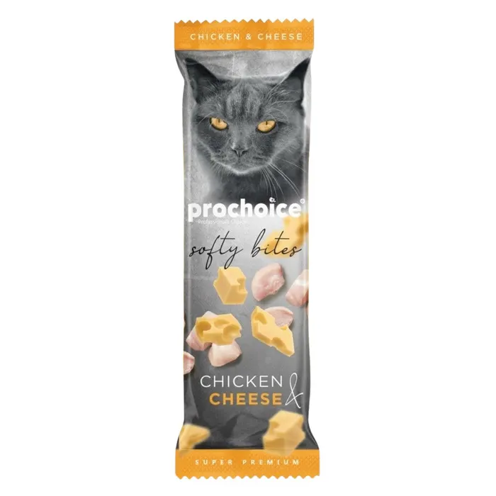 Softy Bites Tavuk & Peynir Yumusak Kedi Ödülü 10 Gr