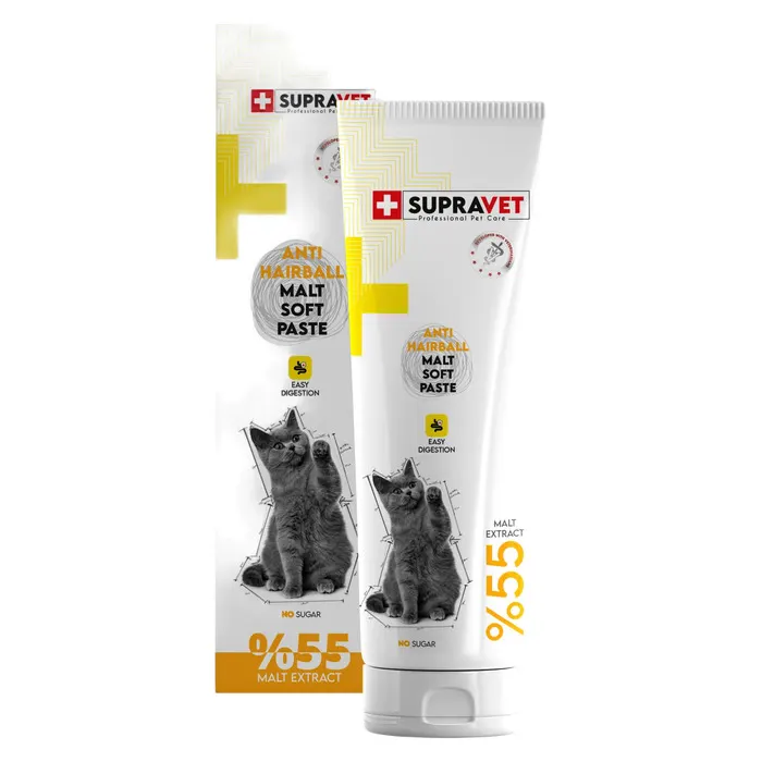 Supravet Anti-Hairball %55 Extra Malt Kedi Macunu 100 Gr