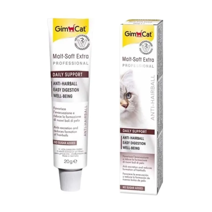 Malt Soft Extra Tüy Yumagi Kontrol Kedi Macunu 20 Gr