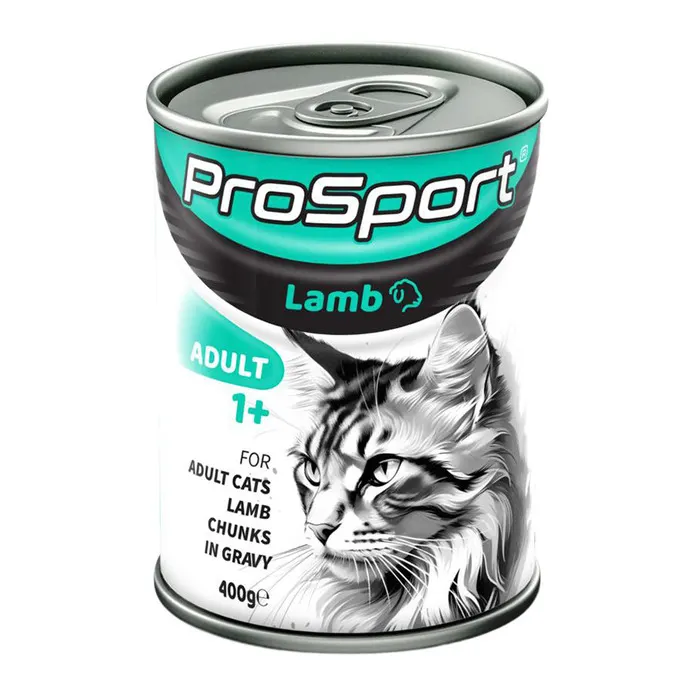 Kuzu Etli Yetişkin Kedi Konserve 400 Gr