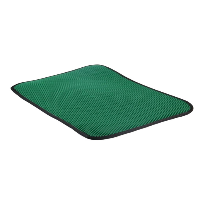 Elekli Kedi Kumu Paspası Yeşil 60x40 Cm