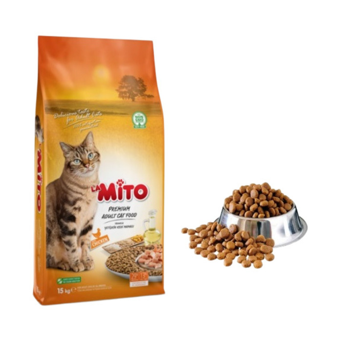 Açık Adult Cat Tavuklu Yetişkin Kedi Maması