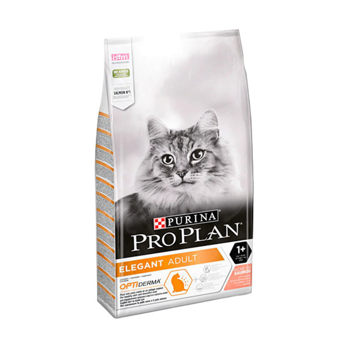 Pro Plan Elegant Derma Hassas Deri Somonlu Yetişkin Kuru Kedi Maması 1,5 Kg