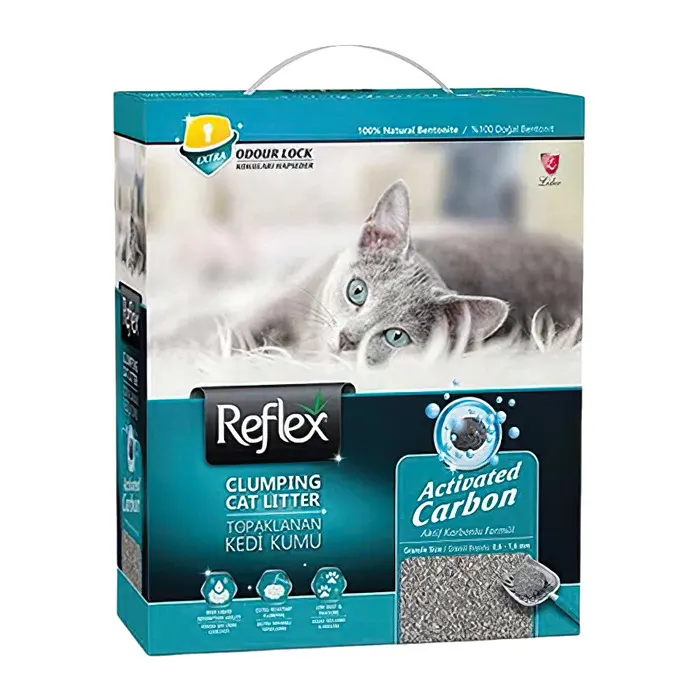 Reflex Aktif Karbonlu Süper Hizli Topaklanan Kedi Kumu 10 Lt