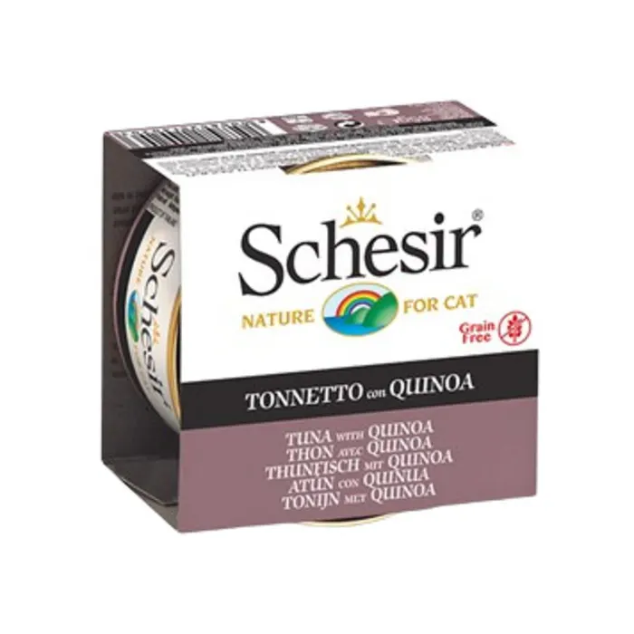 Schesir Ton Ve Ringa Balıklı Kedi Konservesi 85 Gr