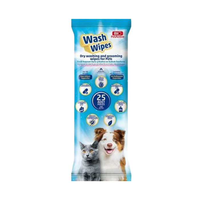 Wash Wipes Kuru Yıkama Bakım Havlusu