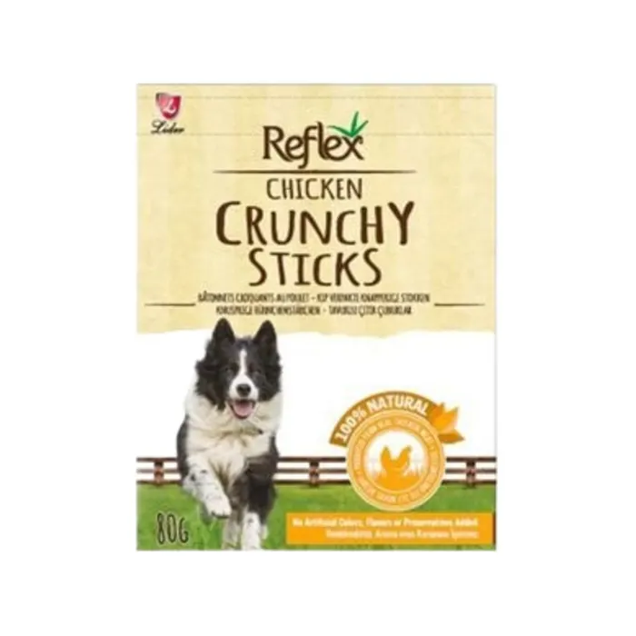 Reflex Crunchy Sticks Tavuklu Çitir Köpek Ödül Çubuklari