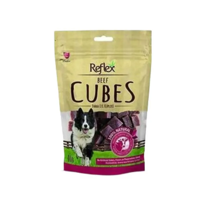 Reflex Biftekli Küp Dilimli Köpek Ödül Maması 80 Gr