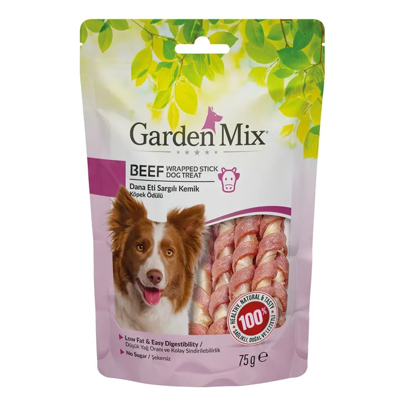 Garden Mix Dana Eti Sargili Kemik Köpek Ödülü 75 Gr