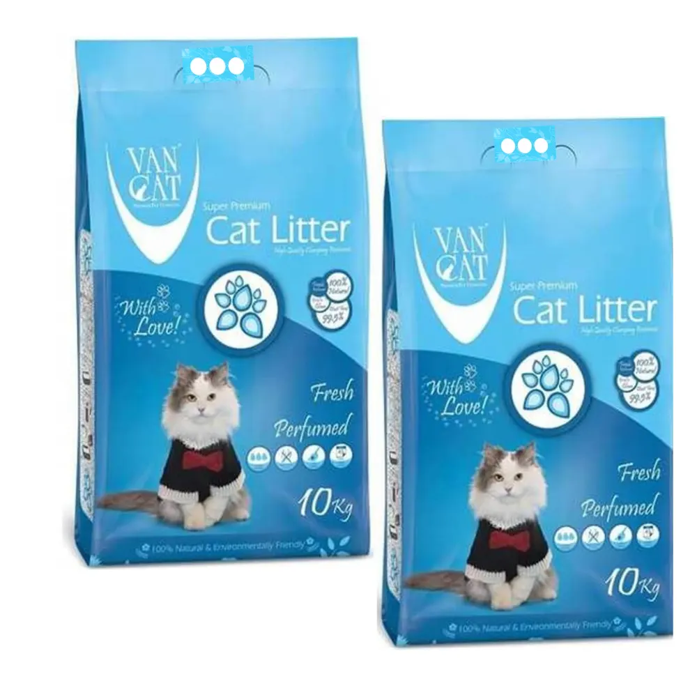 Vancat W225 Fresh Kokulu Ince Taneli Kedi Kumu 10 L 2 Adet