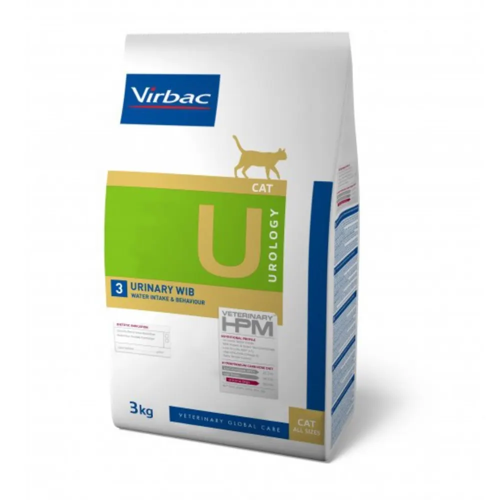 Virbac U3 Urinary Wib Water Intake And Behavior Kedi Maması 3 Kg