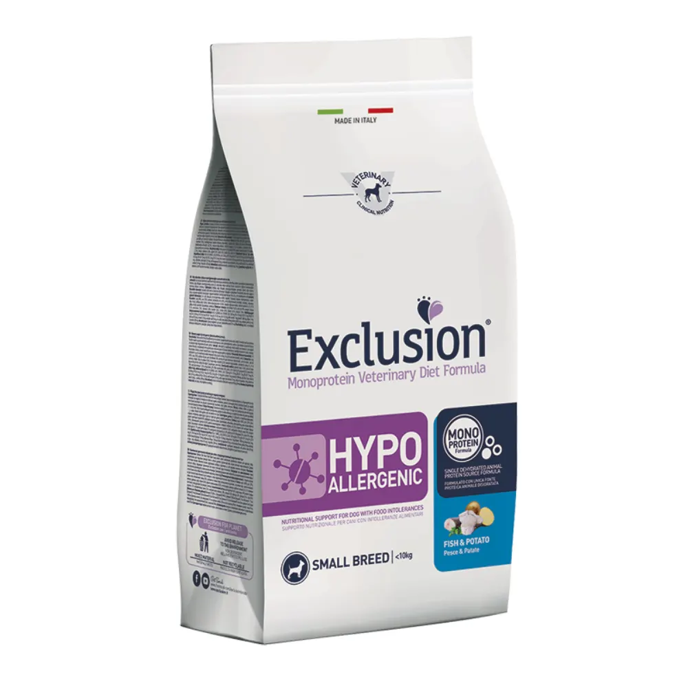 Exclusion Veterinary Diet Small Breed Hypoallergenic Köpek Maması 2 Kg
