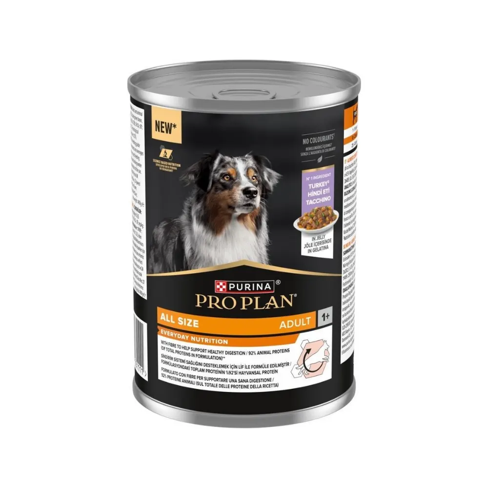 Pro Plan Yetişkin Köpek Konservesi Hindili 400 Gr