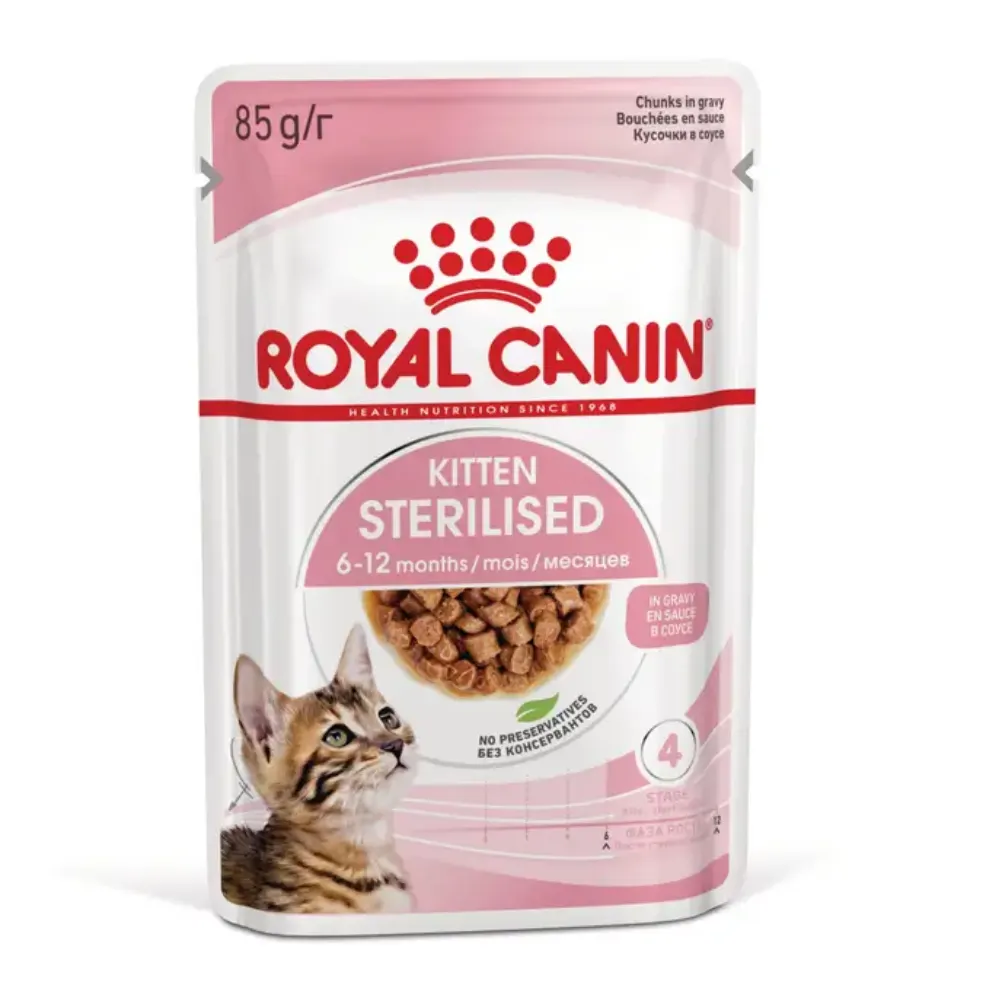 Royal Canin Kitten Sterilised Gravy Yavru Kedi Yaş Maması