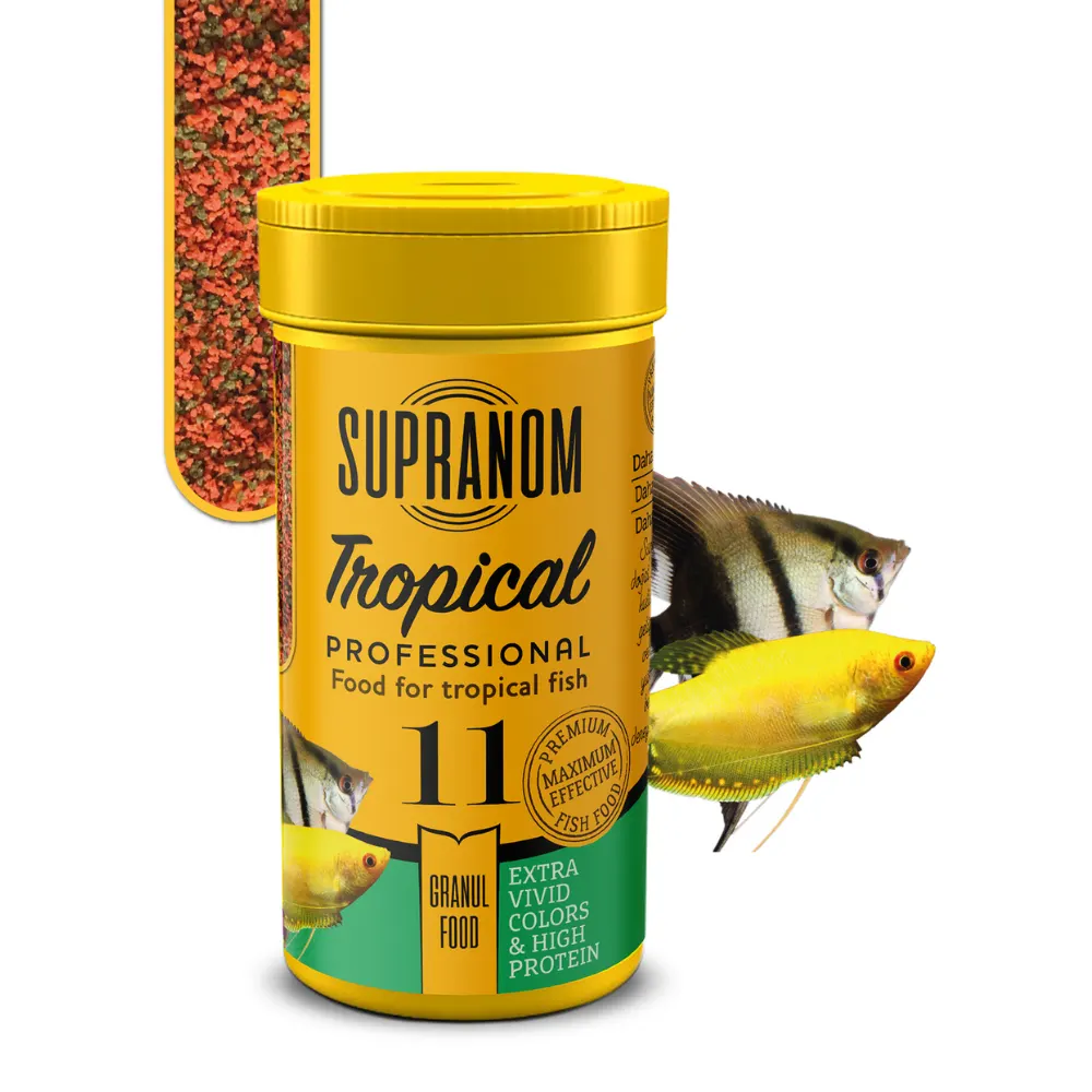 Supranom Tropical Balık Yemi Granul Food 100ml (11)