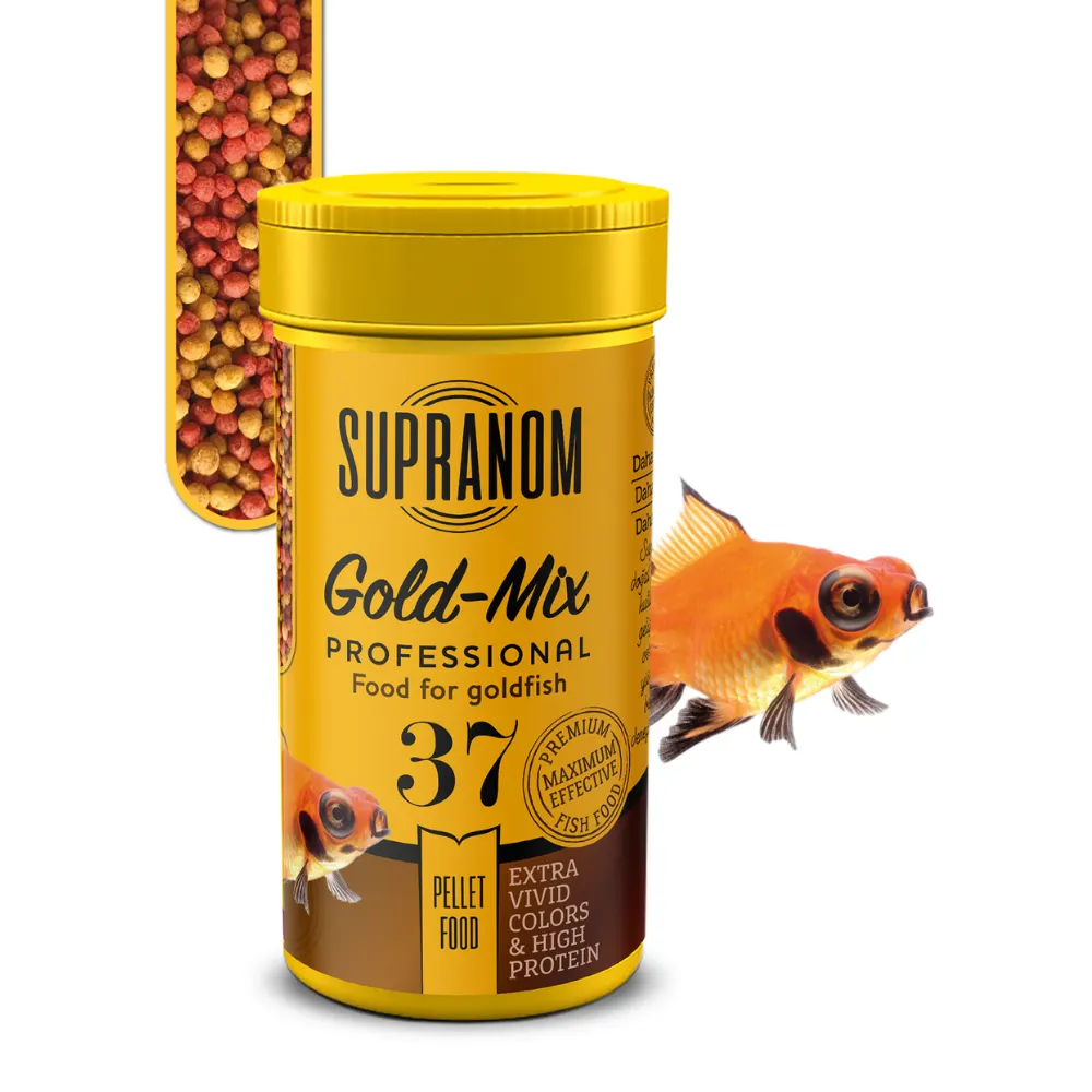 Supranom Japon Balık Yemi Gold-Mix Pellet Food 100ml (37)
