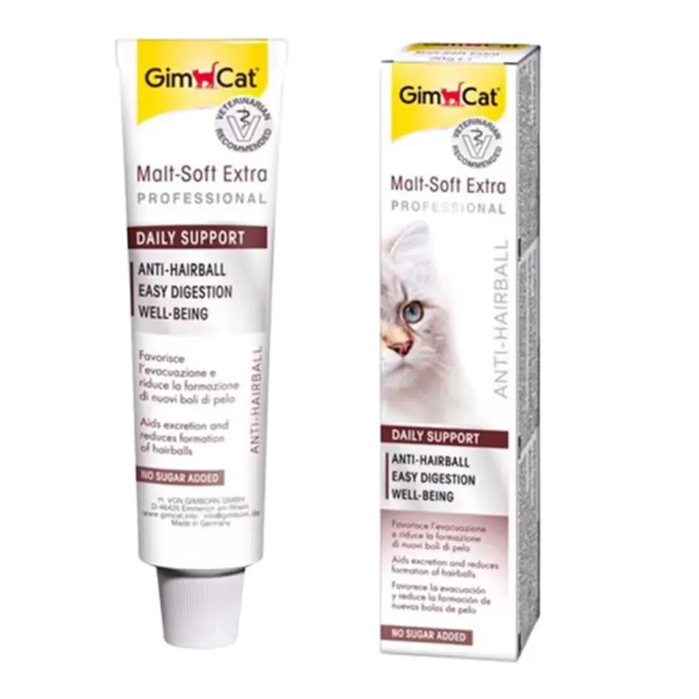 Gimcat Malt Soft Extra Tüy Yumağı Önleyici Kedi Macunu 100 Gr