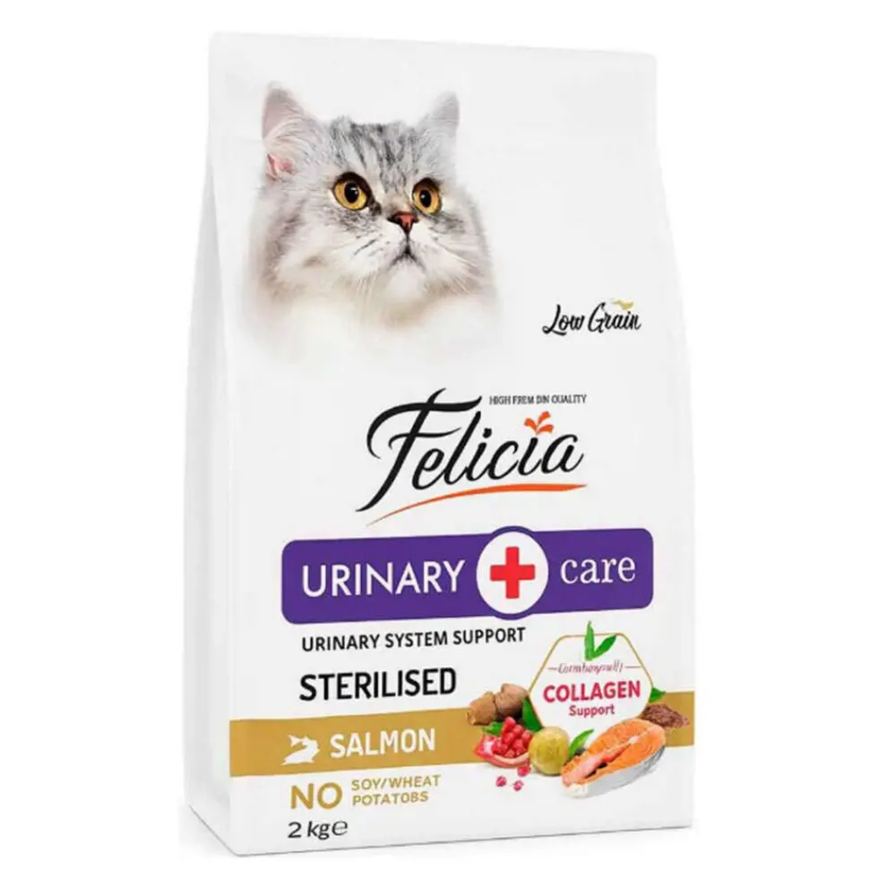 Felicia Urinary Care Kısırlaştırılmış Yetişkin Kedi Maması Somonlu