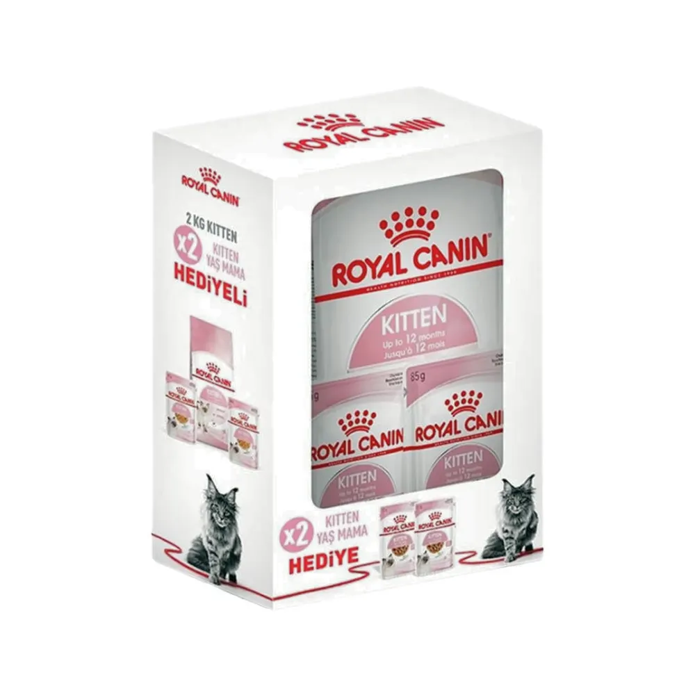 Royal Canin Kitten Yavru Kedi Maması 2 Kg Yaş Mama Hediyeli
