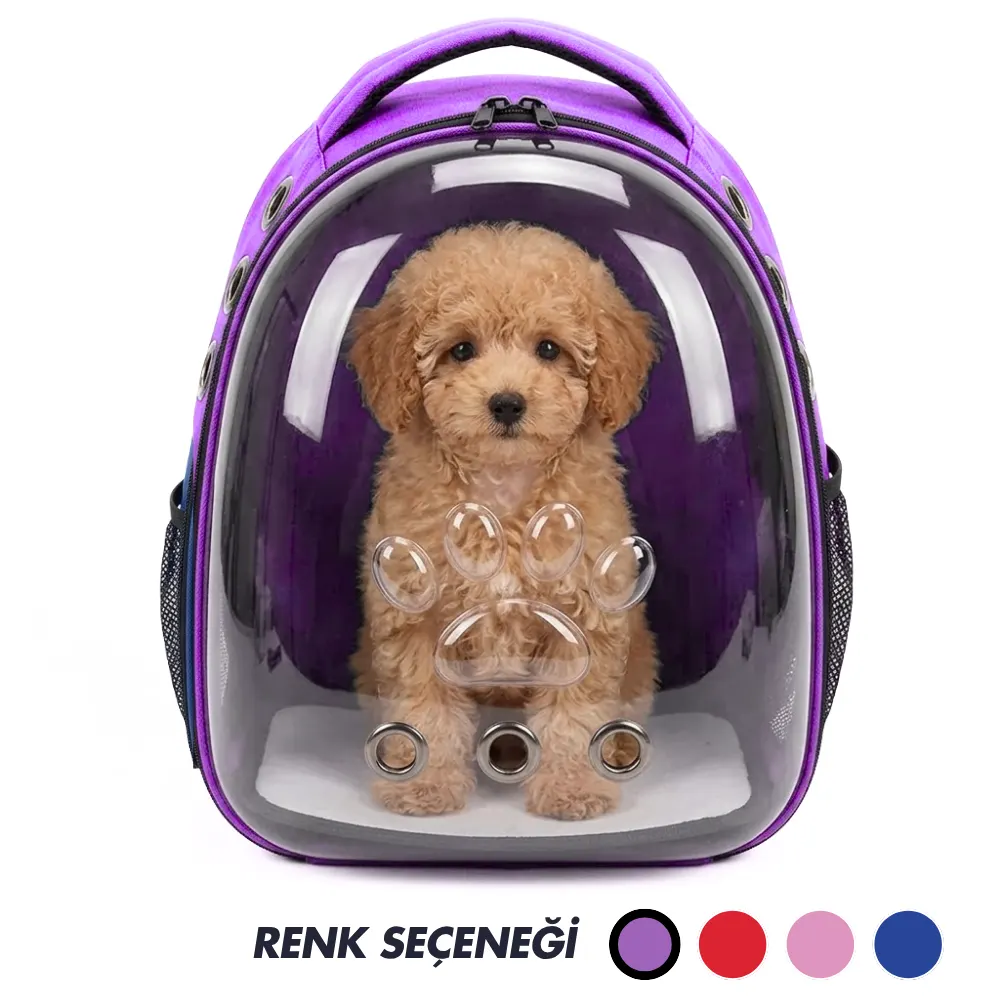 Pet Pretty Eco Astronot Kedi Köpek Taşıma Askılı Sırt Çantası