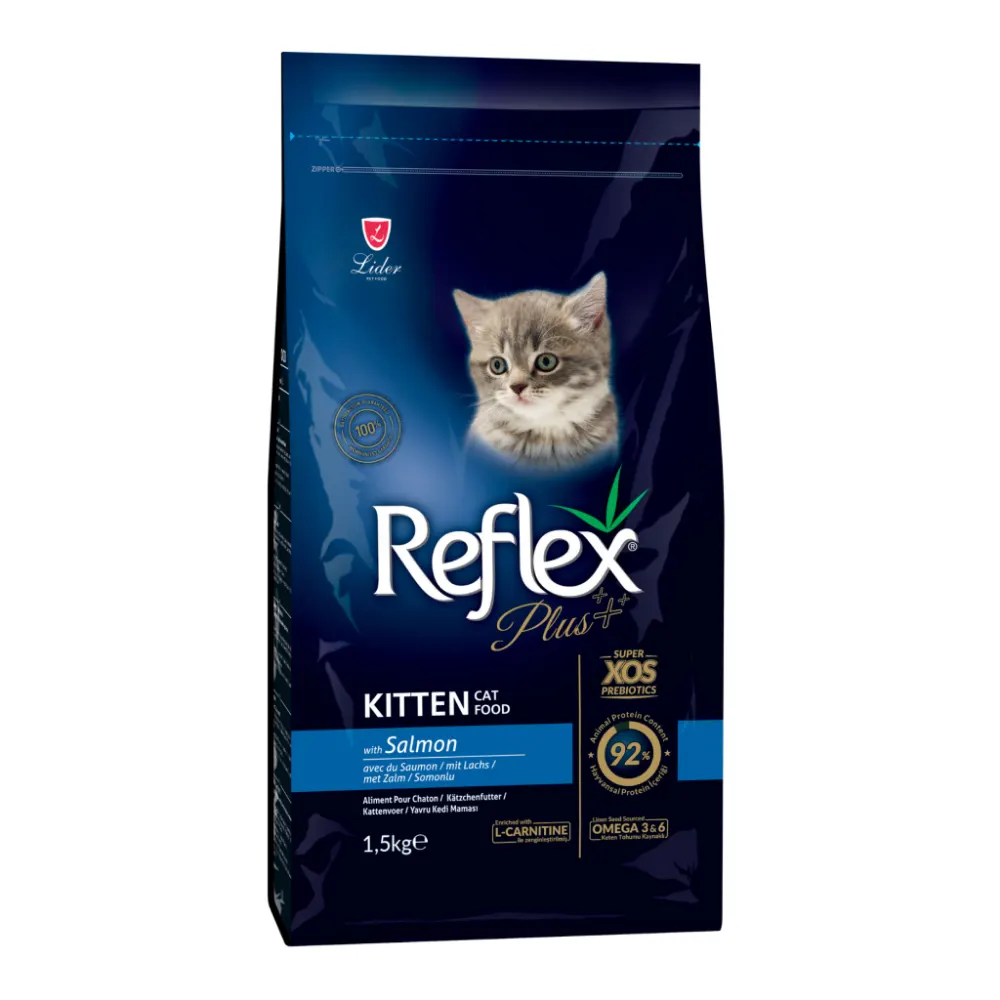 Reflex Plus Somonlu ve Pirinçli Yavru Kedi Maması 1,5kg