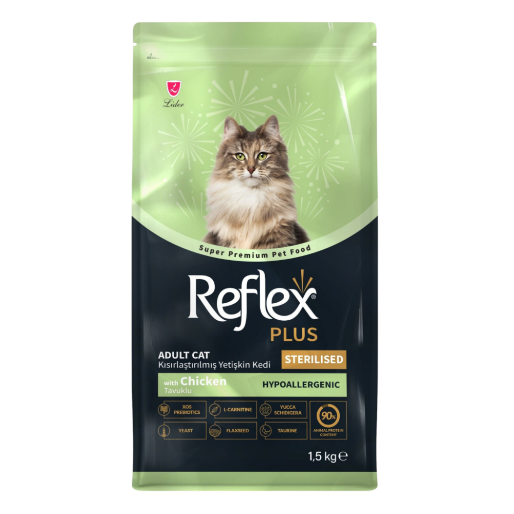 Reflex Plus Tavuklu Kısırlaştırılmış Kedi Maması 1,5 kg