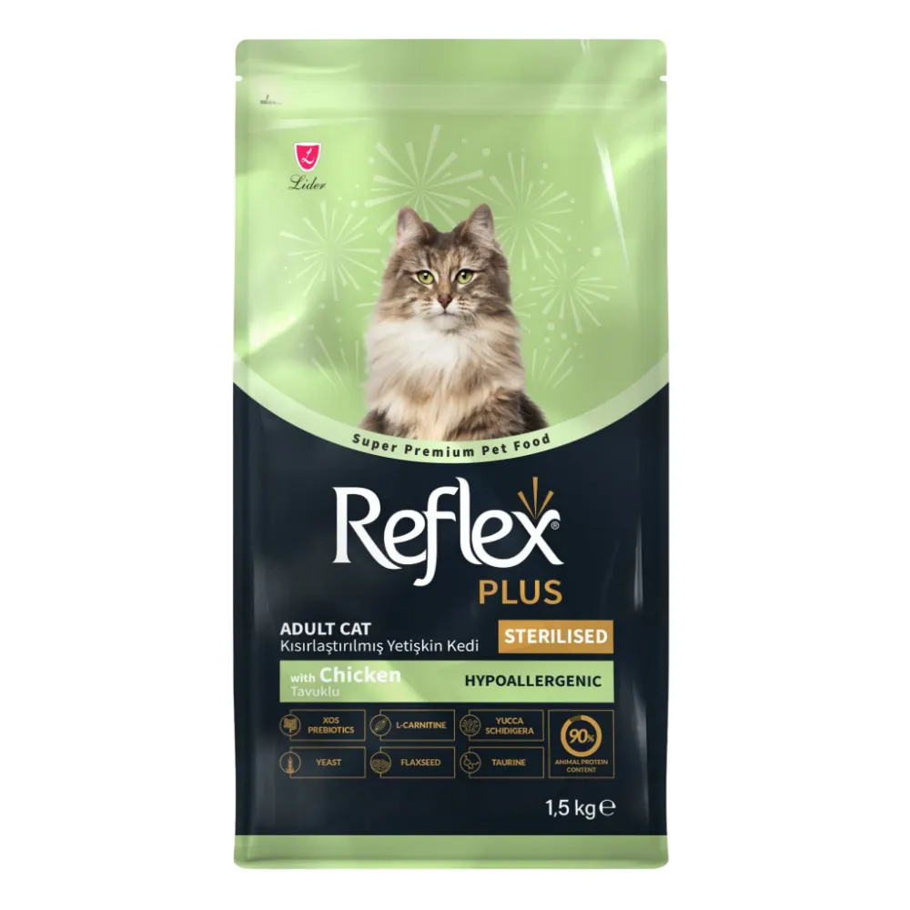 Reflex Plus Tavuklu Kısırlaştırılmış Kedi Maması 1,5 kg