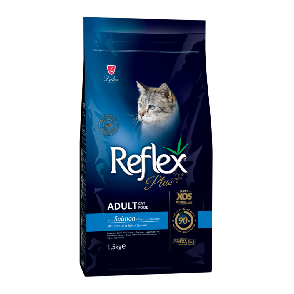 Reflex Plus Somonlu Yetişkin Kedi Maması 1,5 kg