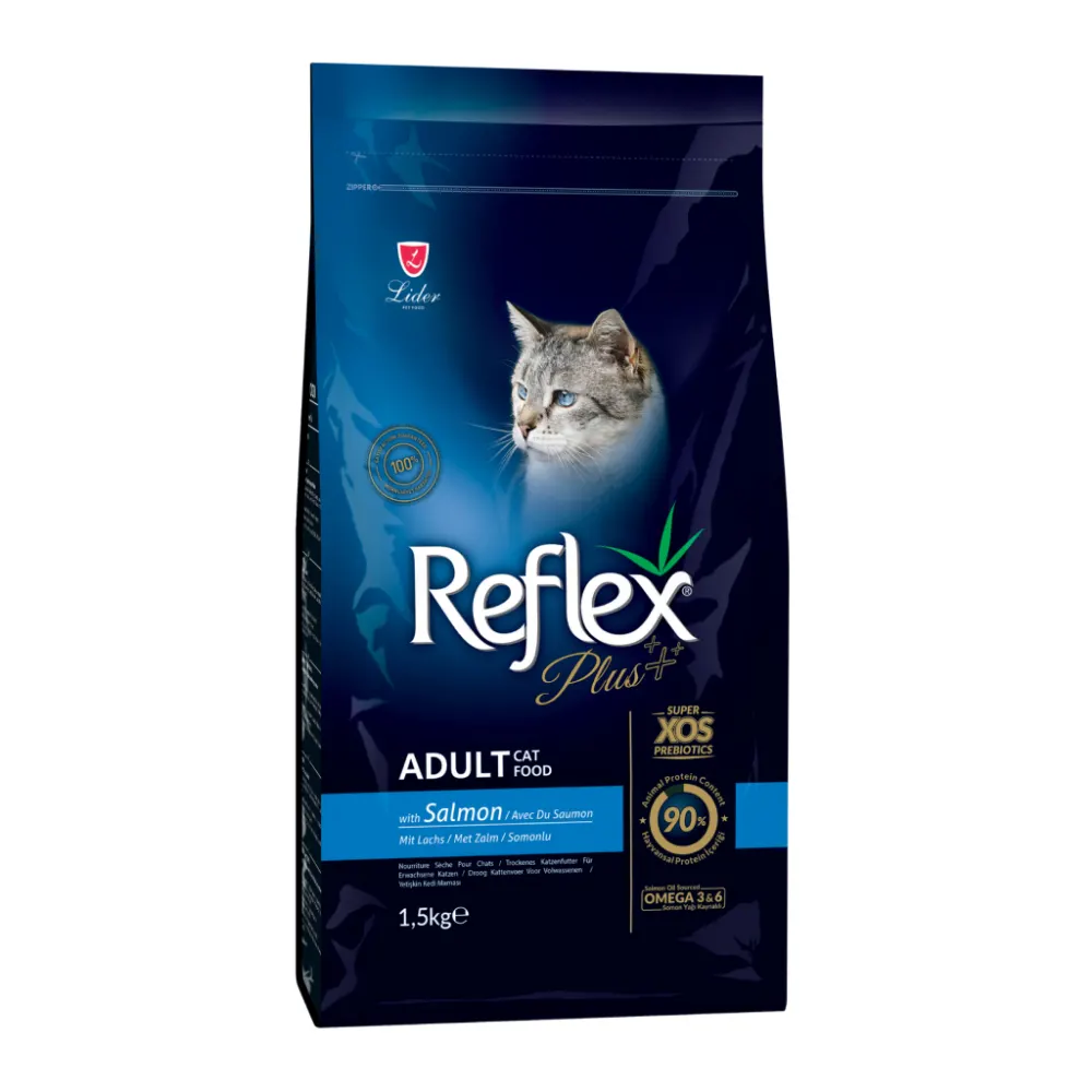Reflex Plus Somonlu Yetişkin Kedi Maması 1,5 kg