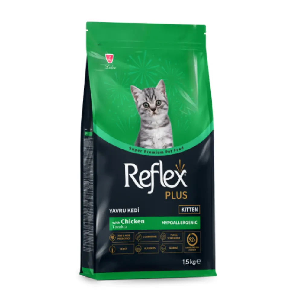 Reflex Plus Tavuklu Yavru Kedi Maması 1,5 kg