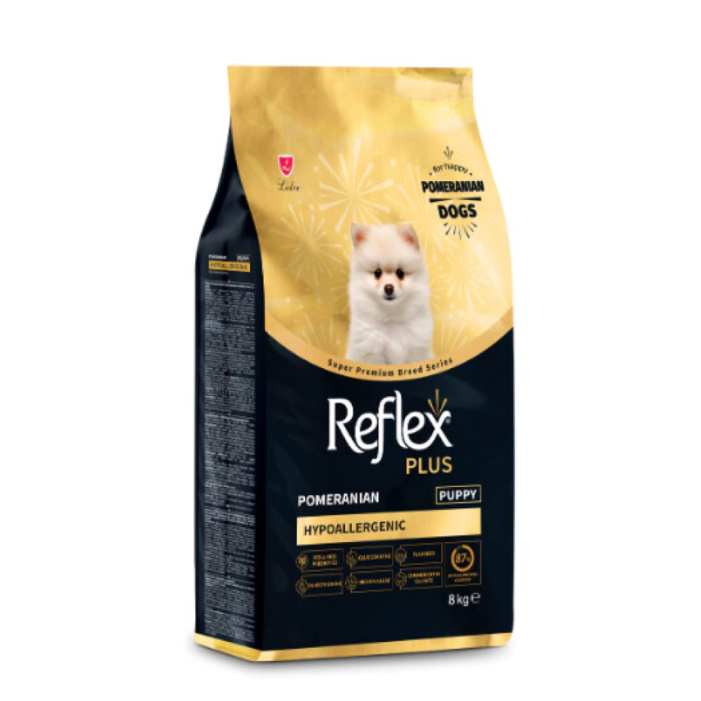 Reflex Plus Hipoalerjenik Pomeranian Yavru Köpek Maması 8 kg