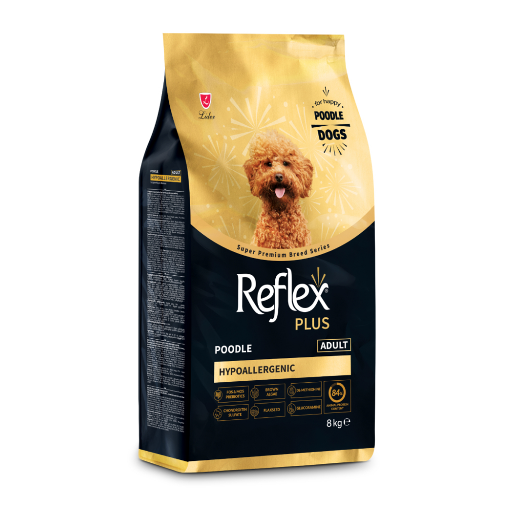 Reflex Plus Hipoalerjenik Poodle Yetişkin Köpek Maması 8 kg