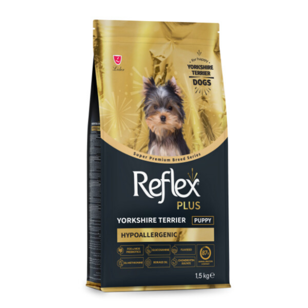 Reflex Plus Hipoalerjenik Yorkshire Terrier Yavru Köpek Maması 1,5 kg