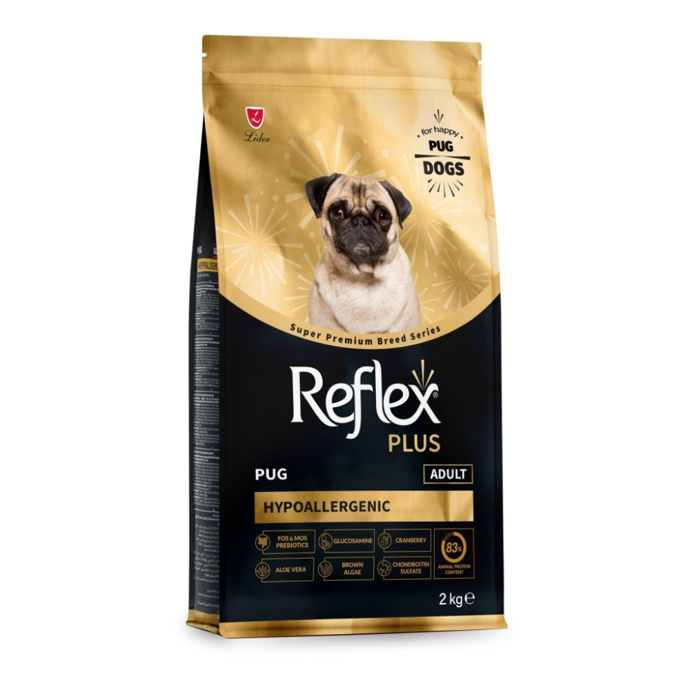 Reflex Plus Hipoalerjenik Pug Yetişkin Köpek Maması 2 kg