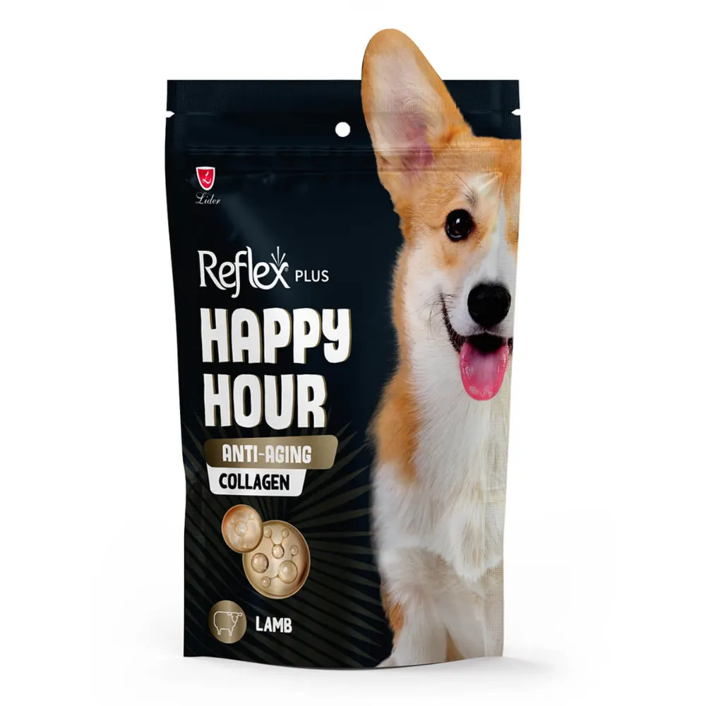 Reflex Plus Happy Hour Anti-Aging Collegen Kuzulu Köpek Ödülü 60 Gr