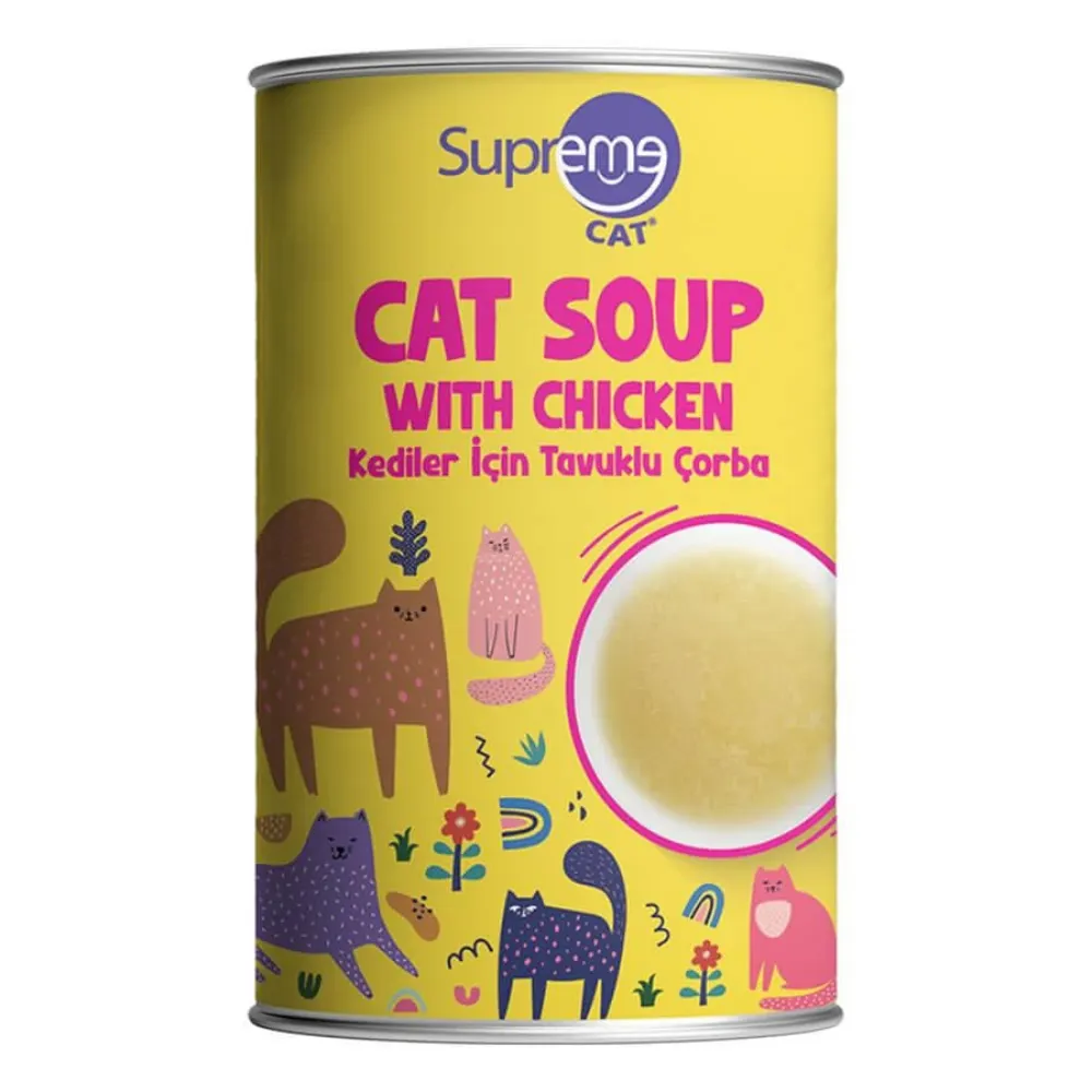 Supreme Cat Tavuklu Kedi Çorbası 135 ml