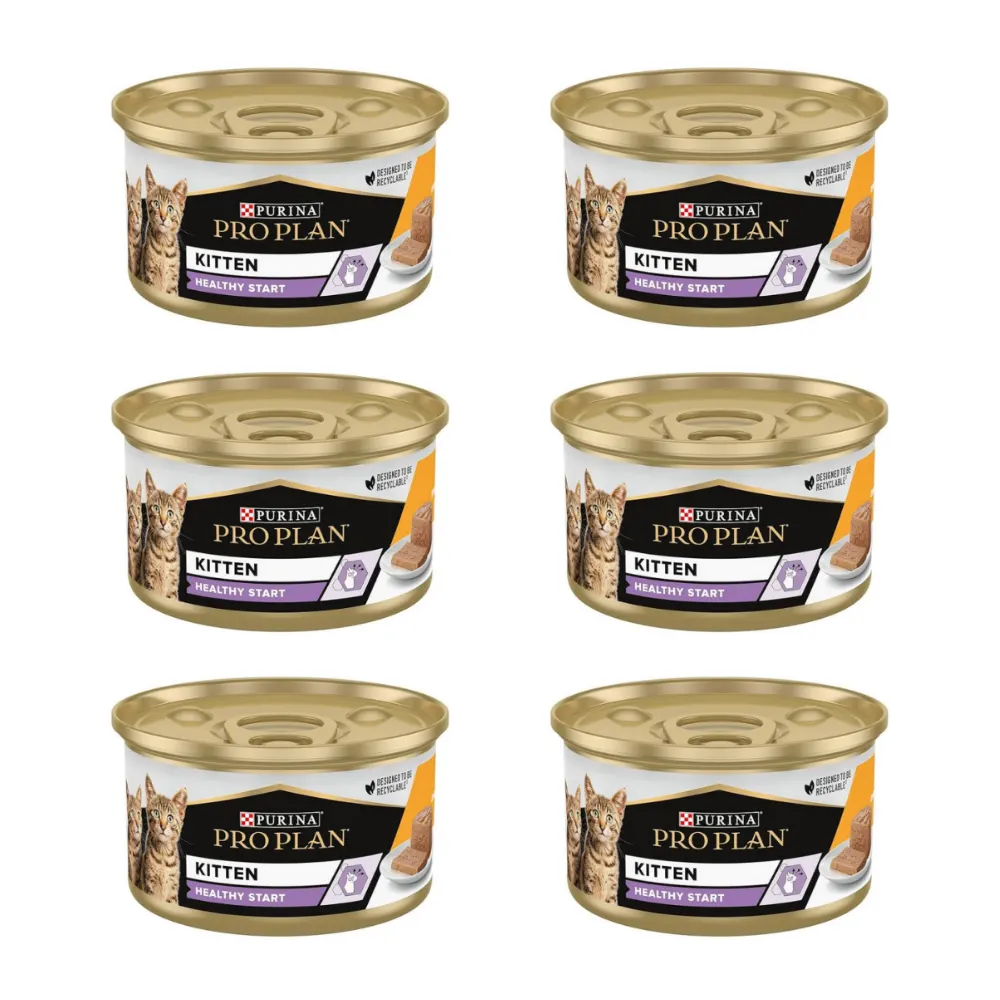 Pro Plan Tavuklu Yavru Kedi Konservesi 85gr x 6 Adet