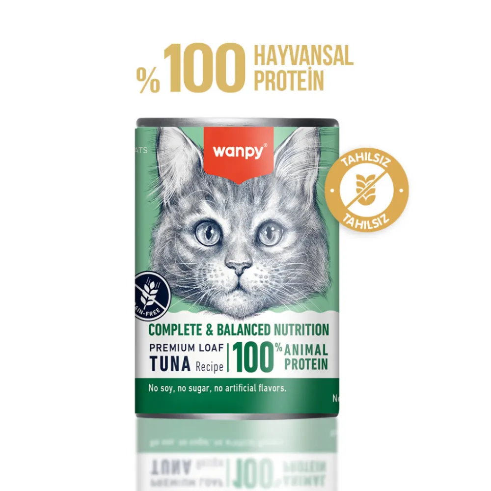 Wanpy Ton Balıklı Ezme Kedi Konservesi 375 gr