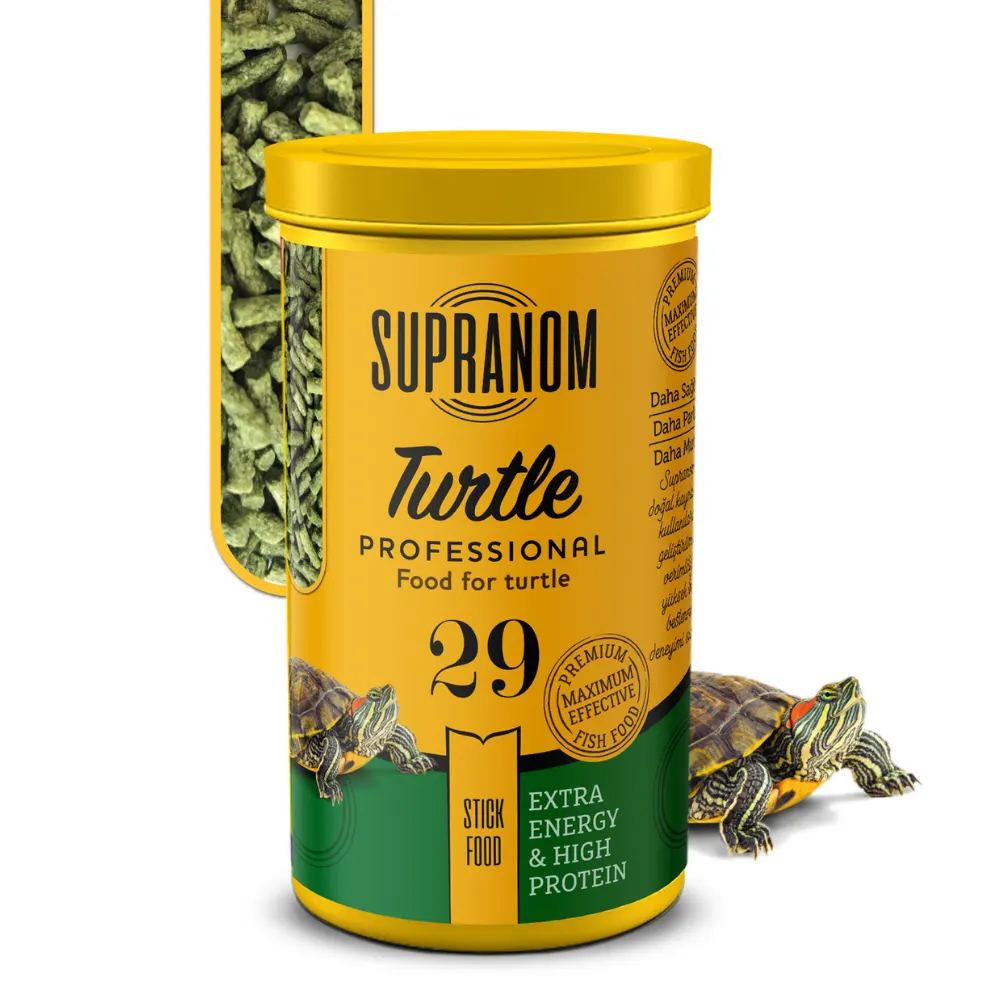 Supranom Kaplumbağa Yemi Turtle Stick Food 250 ml (29)