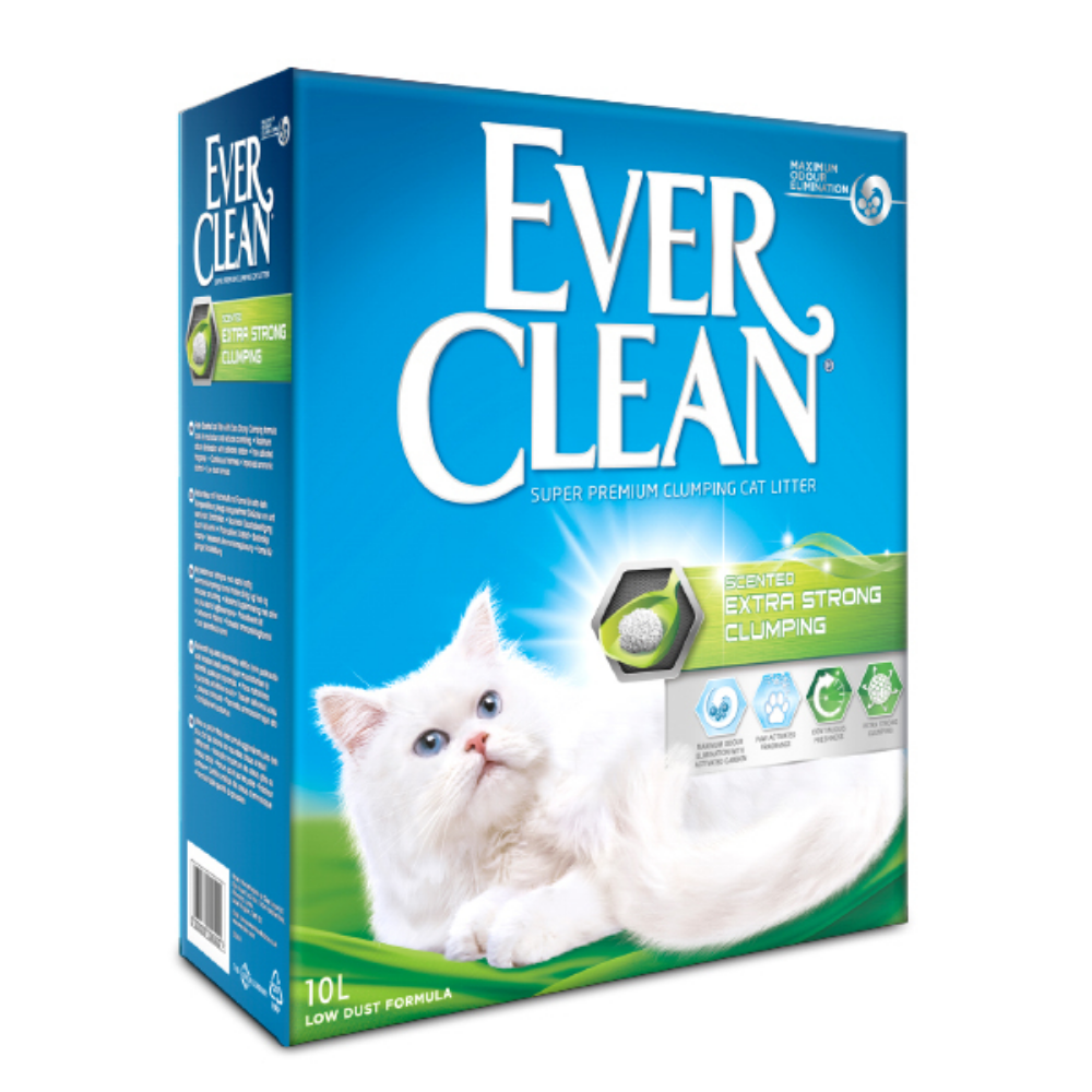 Ever Clean Ekstra Güçlü Kokulu Topaklanan Kedi Kumu 10lt