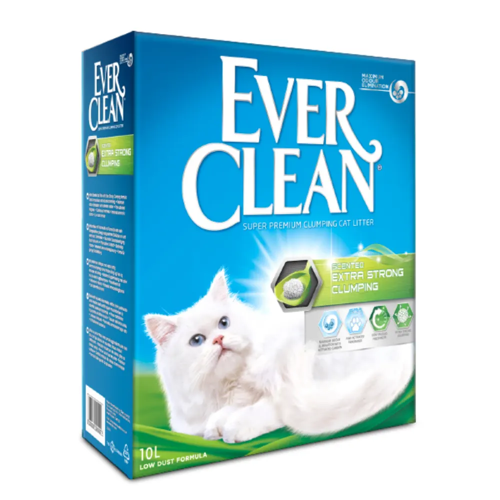 Ever Clean Ekstra Güçlü Kokulu Topaklanan Kedi Kumu 10lt