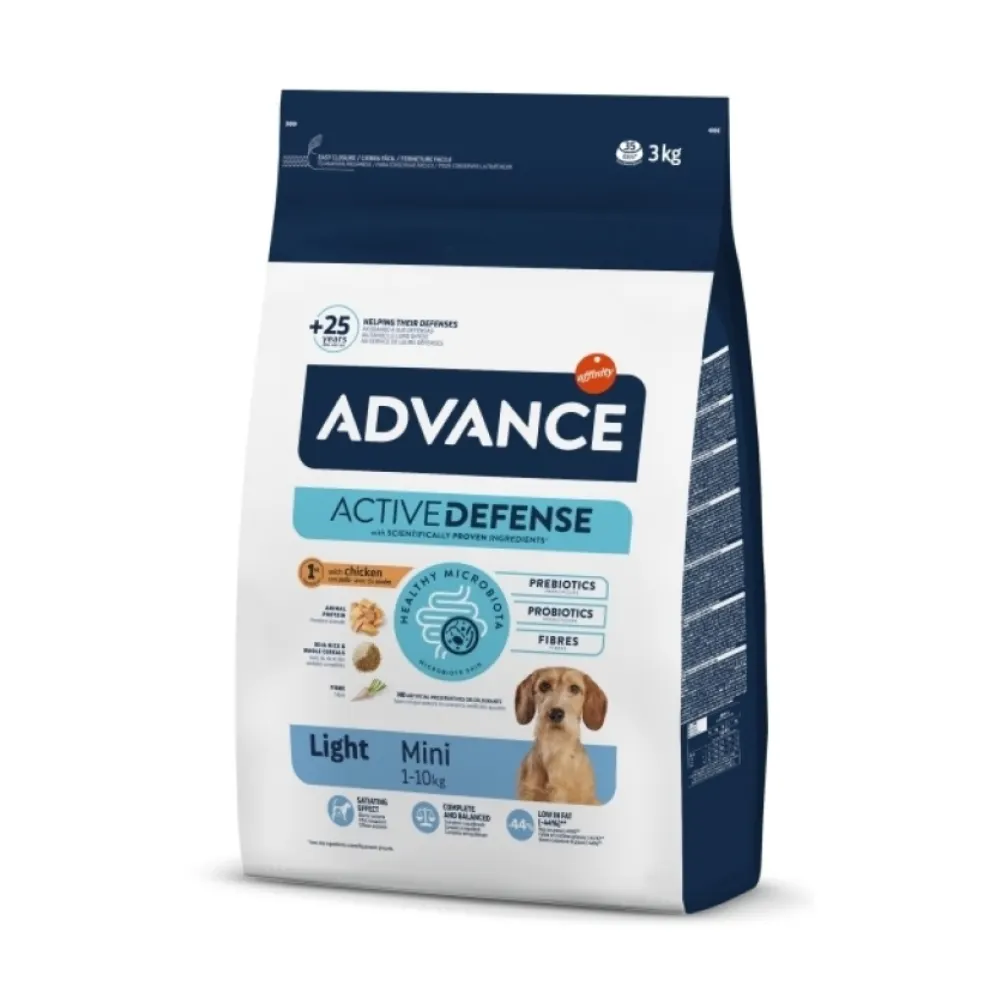 Advance Light Tavuklu Küçük Irk Köpek Maması 3kg