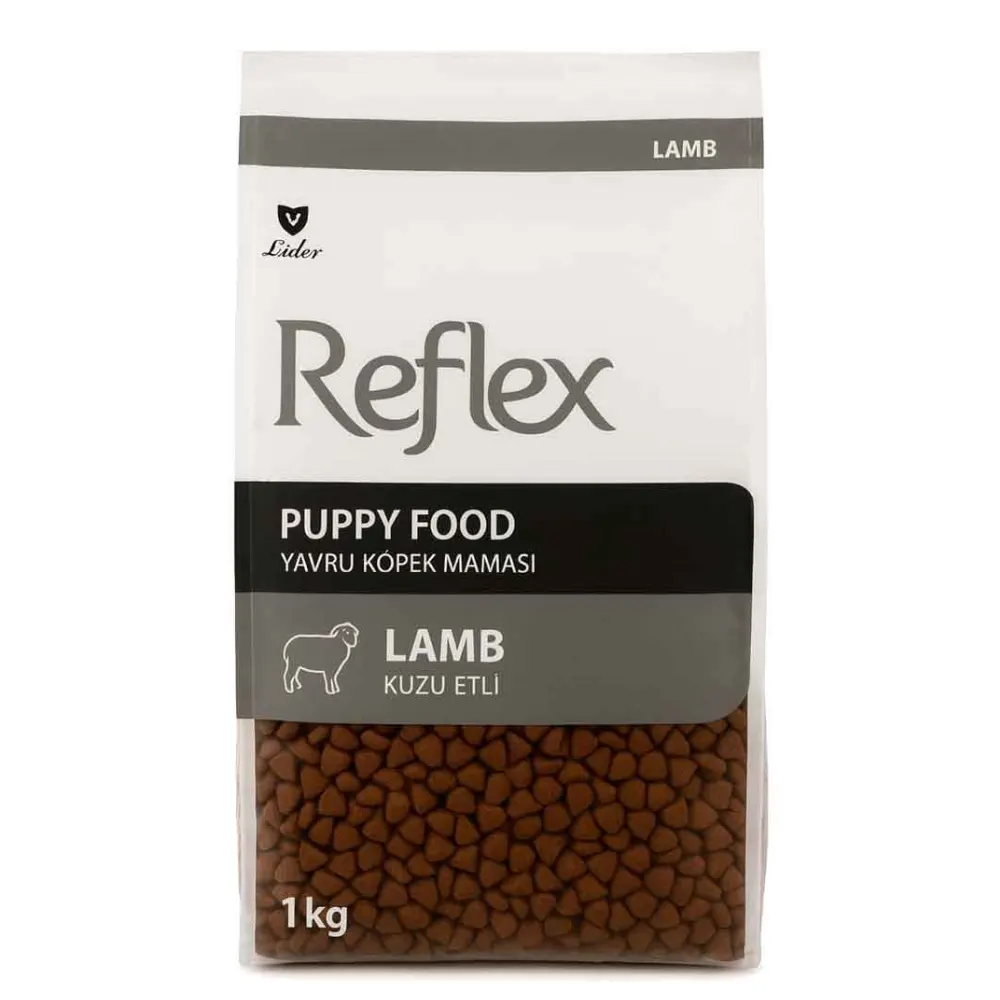 Reflex Puppy Kuzu Etli Yavru Köpek Maması 1 Kg