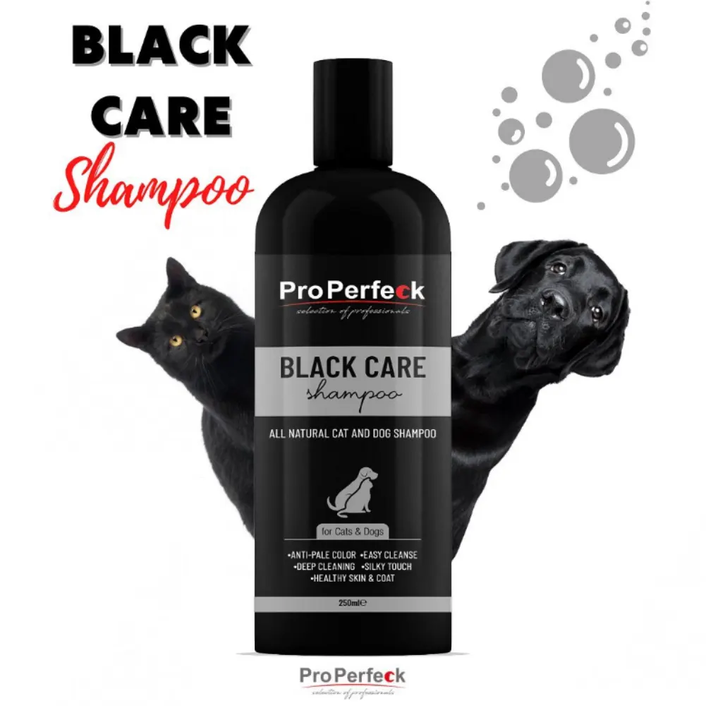 ProPerfeck Black Care Siyah Tüylü Kedi ve Köpekler İçin Bakım Şampuan 250 ml