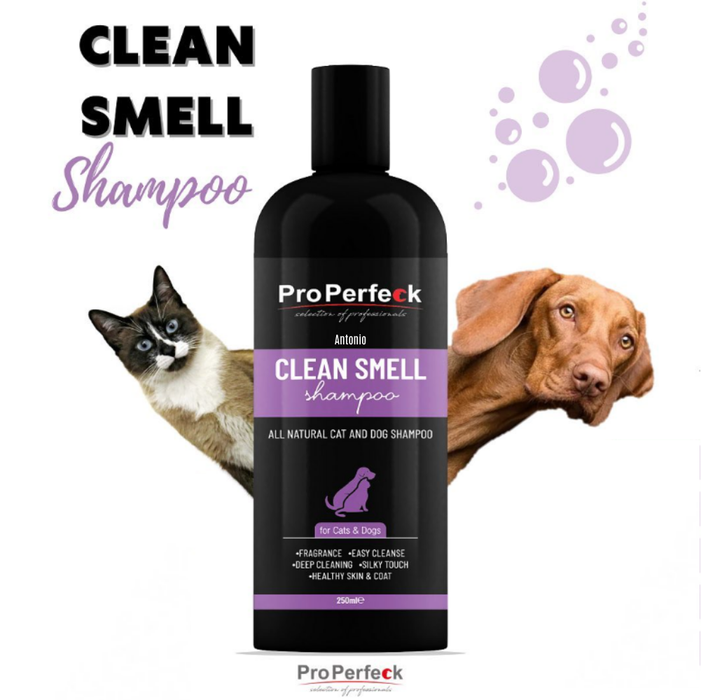 ProPerfeck Clean Smell Kötü Kokular İçin Ferah Kokulu Kedi Köpek Şampuanı 250 Ml