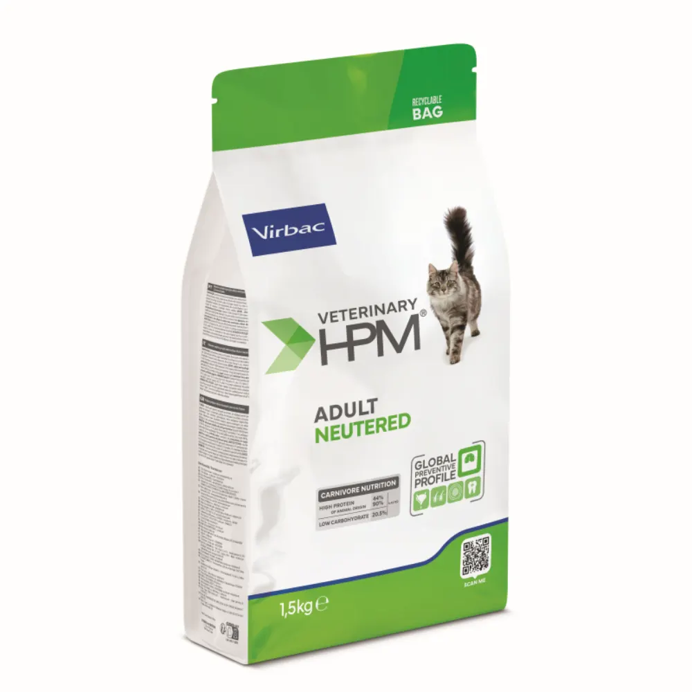 Virbac Veterinary HPM Adult Neutered Kedi Maması 1,5 Kg