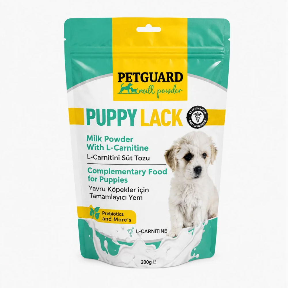 Petguard Puppy Lack Köpek Süt Tozu - L-Carnitinli Yavru Köpek Sütü 200 gr