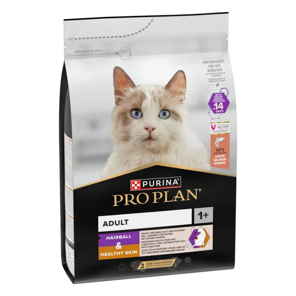 Purina Pro Plan Tüy Yumağı Önleyici Hairball & Healthy Skin Yetişkin Kedi Maması 3kg